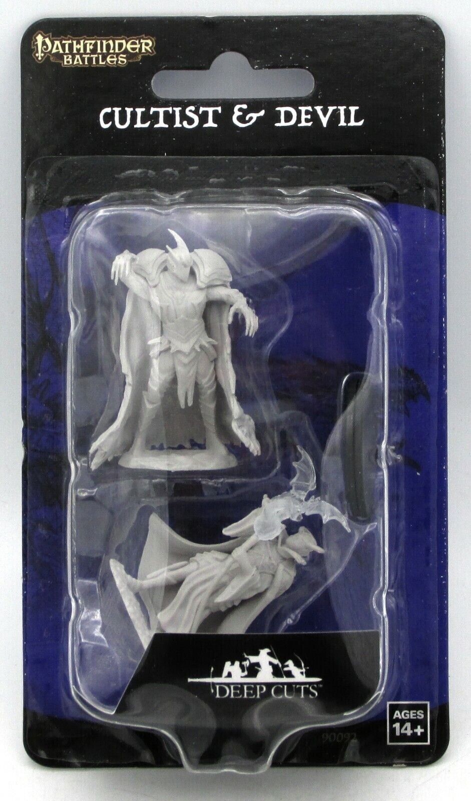 Pathfinder Battles Unpainted Minis WV12 - Cultist & Devil